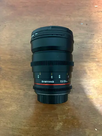 Samyang 24mm T1.5 ED AS IF UMC cinema lens