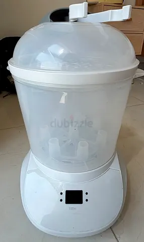 Electric Baby Bottle Sterilizer - White
