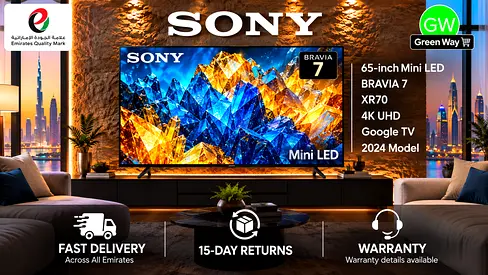 Sony Bravia 65-inch Mini LED XR70 4K Google TV (2024) - Excellent Condition