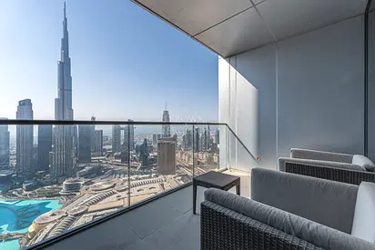 High Floor 2BR with Incredible Burj View