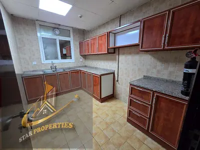 SPECIAL OFFER// CLOSE TO KING FAISAL ROAD// NEAR DUBAI BUS STOP// HUGE 2BHK ONLY 31K WITH 6CHQ