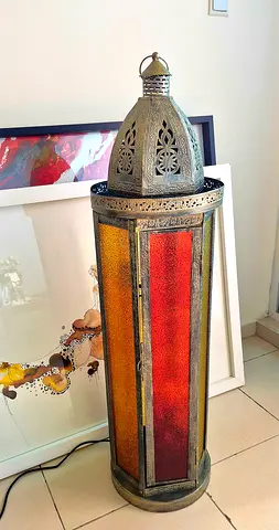 Stunning 125cm Arabic Floor Lantern