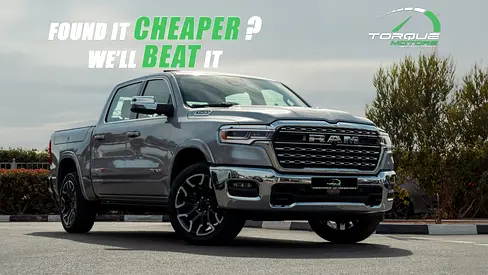 ( Only For Export ) 2026 RAM 1500 Limited Longhorn Crew Cab Hurricane H.O 3.0TT GCC BRAND NEW