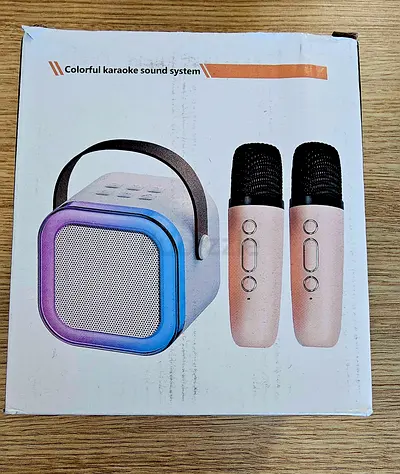 Brand New Karaoke Speaker + 2 Wireless Microphones