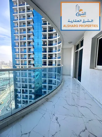 شقة للبيع في برج الواحة – الراشدية 1، عجمان غرفه وصاله مع جيم ومسبح وباركنج  خاص  امتلك عقارك بإطلالة جميلة على الخور في برج الواحة، بمنطقة الراشدية 1
