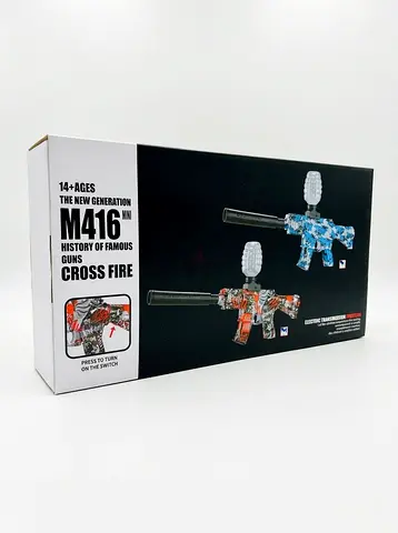 Electric M416 Mini Gel Blaster Gun with Eco-Friendly Gel Balls