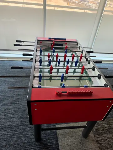 Full-size Foosball Table in great Condition - Red/Black