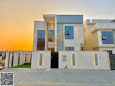 5-Bedroom Villa for Sale in Ajman with Maid’s Room & Rooftop – Registration Fees Included