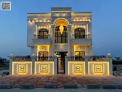 Villa for sale on Sheikh Mohammed bin Zayed Road, located on a main street near the park. The proper