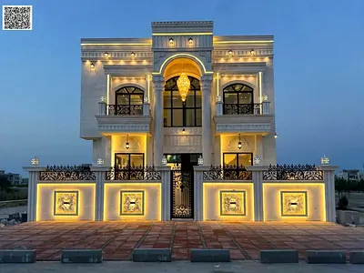 فيلا للبيع على طريق الشيخ محمد بن زايد، في شارع رئيسي بالقرب من الحديقة. طابقين وروف شامل رسوم التسجيل والتمليك بخصم ممتاز تملك حر