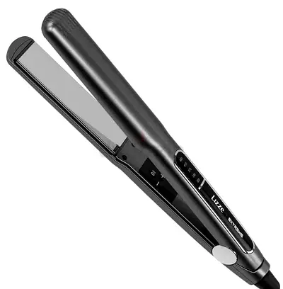 Extreme Professional Titanium Flat Iron Hair Straightener with Digital Display, 480°F, Fast Heat-Up