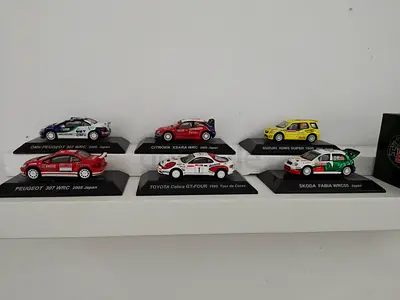 1/64 Diecast Rally Cars