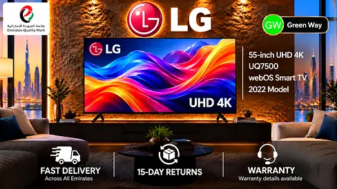LG 55-inch UHD 4K Smart TV (UQ7500)