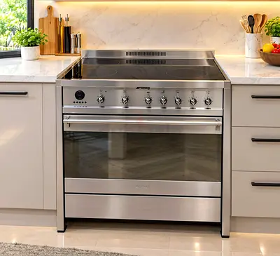 Smeg Freestanding electric ceramic Range Cooker with Oven