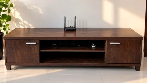 Tv table with storage