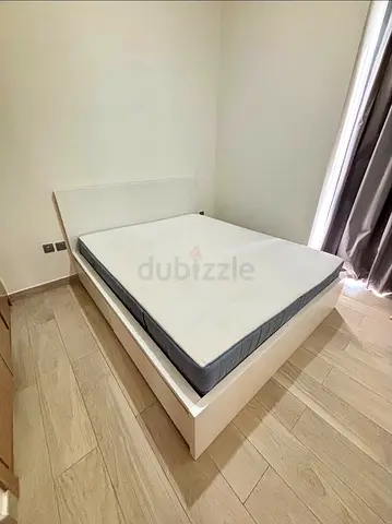 Ikea Queen size bed with mattress and storage drawers