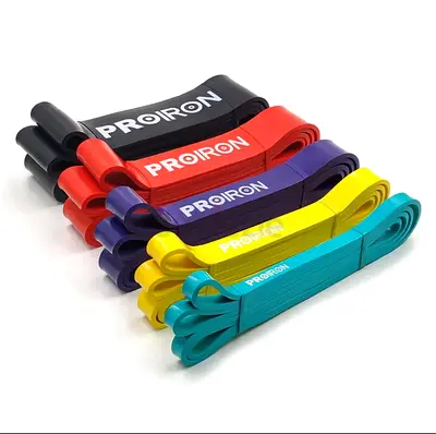 PROIRON Heavy-Duty Pull-Up Assistance / Power Resistance Bands — Set of 5.