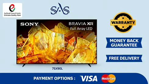 Sony | 75 Inch | BRAVIA XR Full Array LED 4K Smart TV | 75X90L