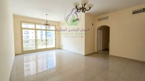 Two BHK in Al Taawun, family residence, maid’s room or storage, open-view balcony, sunny layout, built in wardrobes, 4 or 6 cheques.