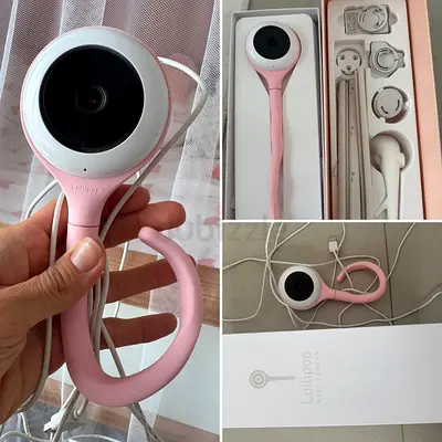 Pink Lollipop Baby Monitor Camera – Used, Complete Set