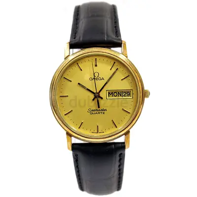 Vintage Omega Seamaster Quartz Wristwatch Day/Date Ref.196.0273