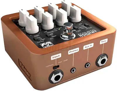Palmer POCKET AMP ACOUSTIC - Portable Preamp for Acoustic String Instruments