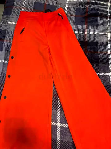 Orange Adidas women's Athletic Shorts, Drawstring, Size M