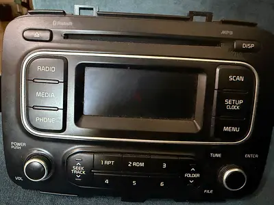 New car stereo head unit with Bluetooth and CD player KIA MODEL Cars