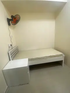 Excutive single partition available for men / women at Al nadha Sharjah border opp Nesto supermarket