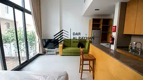 Furnished Studio with Private Garden in Al Mamsha | Ground Floor | AED 37K | Flexible Payments