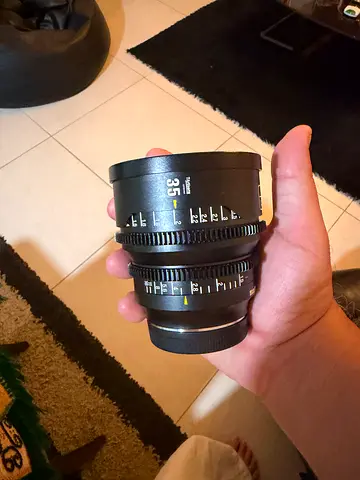 7artisans 35mm T1.5 Dream, Prime Cine Lens Compatible for Sony A7 Series FX3 A7S3 A7M3 A7M4