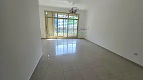 A beautiful 2-bedroom apartment with living room in Al Taawun featuring a balcony with an open view