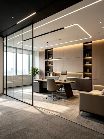 Modern Glass Partitions for Next-Gen Workspaces