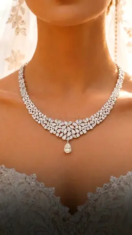 Lab Grown Diamond Necklace And Earrings