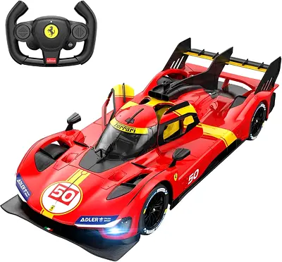 RASTAR RC Cars 1/14 Ferrari 499P Le Mans Hypercar Remote Control Sports Car Ferrar