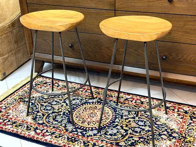 Bar stools From West Elm