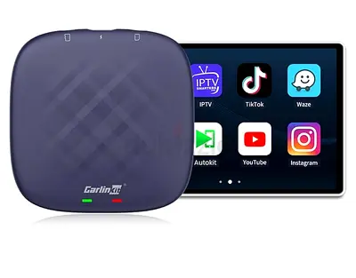 CarlinKit Ai Box Ultra Android 13 Wireless CarPlay & Android Auto Adapter – Box Packed