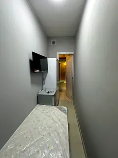 Cozy and neat partition with window for rent in Abu Hail