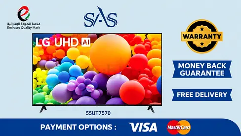 LG | 55 Inch | UHD 4K Smart TV | webOS | 55UT7570