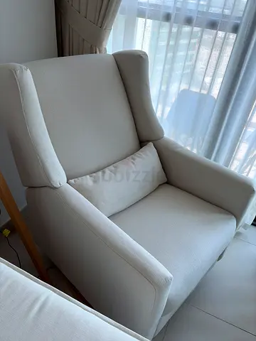 Babyletto Kiwi Electronic Recliner and Swivel Glider / Crate&Barrel