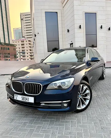 2015 BMW 7-Series 730Li Exclusive GCC Specs Original paint 97000 km 2 key