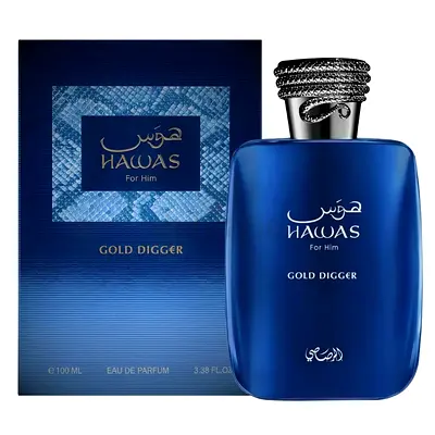 Rasasi Hawas Gold Digger For Men Eau De Parfum 100ml