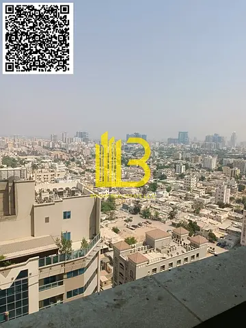 Urgent !!! 1 Bedroom Big Size close kitchen with parking For rent in Ajman One Tower