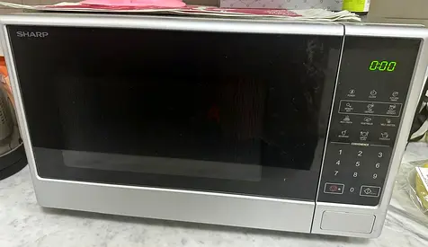 Sharp Microwave Oven Digital 28L 1100W Silver
