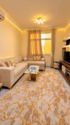 Modern Luxury sofa with 2 coffee tables and one center table for Sale Ajman