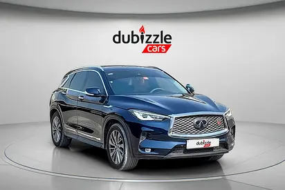 AED 1596/month | 2023 Infiniti QX50 Luxe Style | GCC Specs | Ref#542376