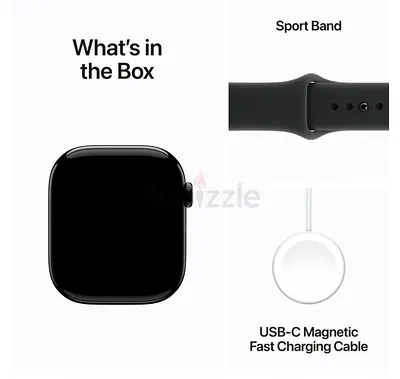 Apple Watch (Series) 11 with Sport Band — Unused, Includes USB-C Magnetic Charger