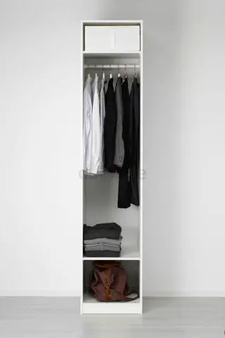 IKEA Pax Single Door Wardrobe with Mirror