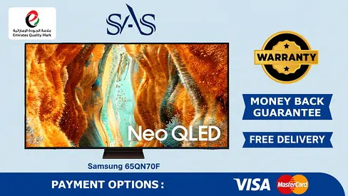 Samsung | 65 Inch | Neo QLED Mini LED 4K Smart TV | 65QN70F