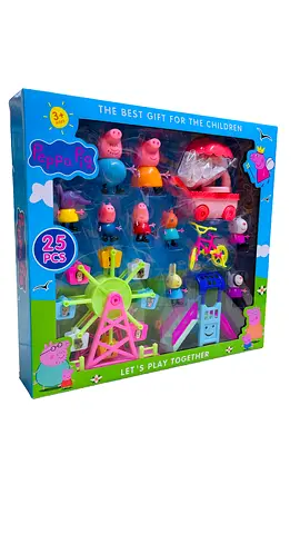 Peppa Pig Theme Park Ferris Wheel & Playground Activity Playset (25 Pcs) – Brand New in Box
